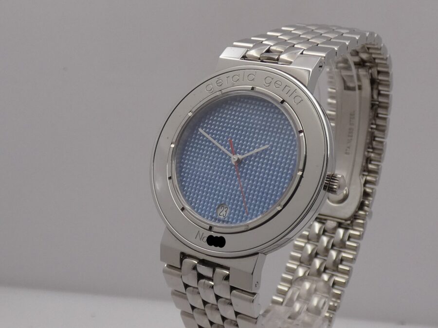 Gerald Genta Retro Classic G3339.7 Tiffany Dial NEW OLD STOCK Acciaio - immagine 10
