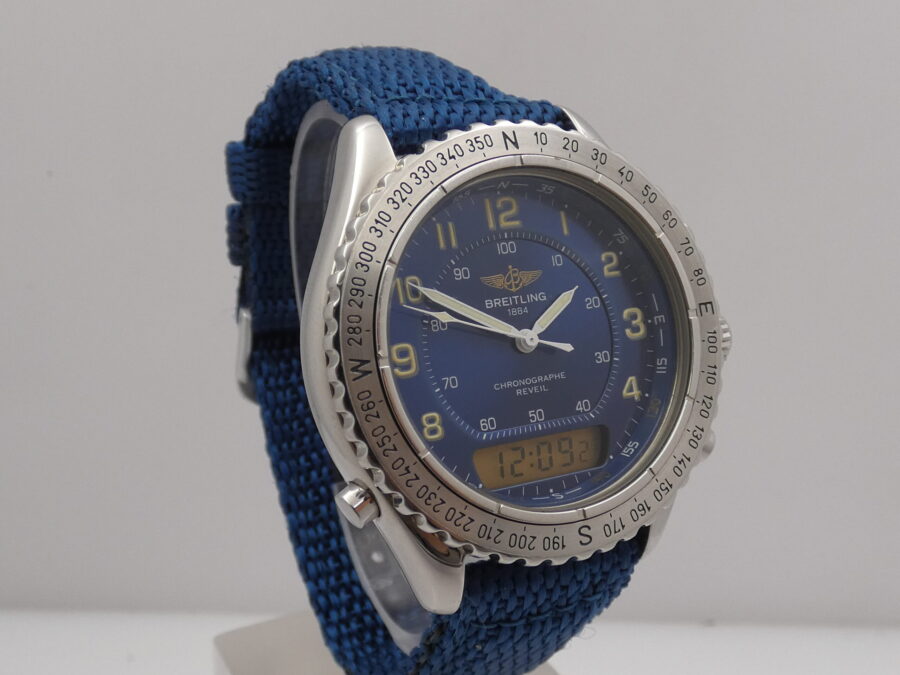 Cronografo Breitling Intruder Reveil A51035 Acciaio ANNI '90s - immagine 10