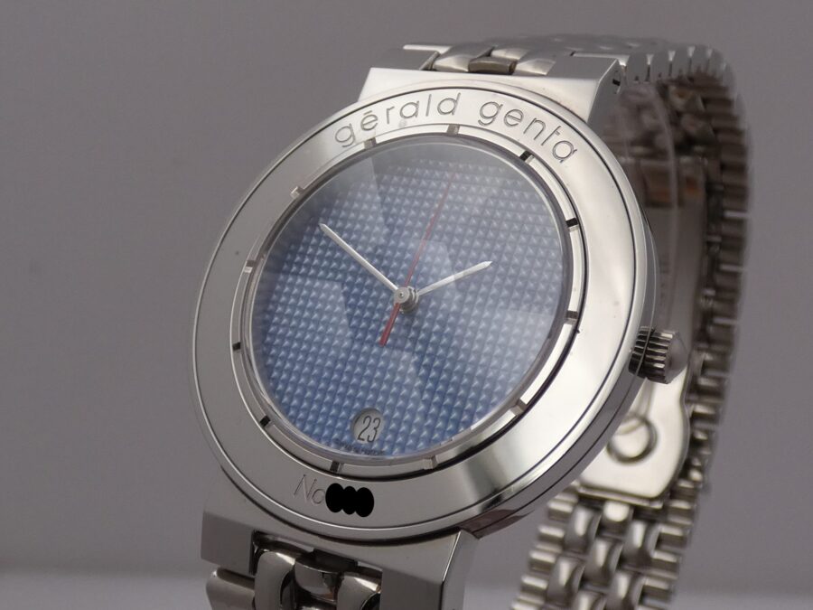 Gerald Genta Retro Classic G3339.7 Tiffany Dial NEW OLD STOCK Acciaio - immagine 11