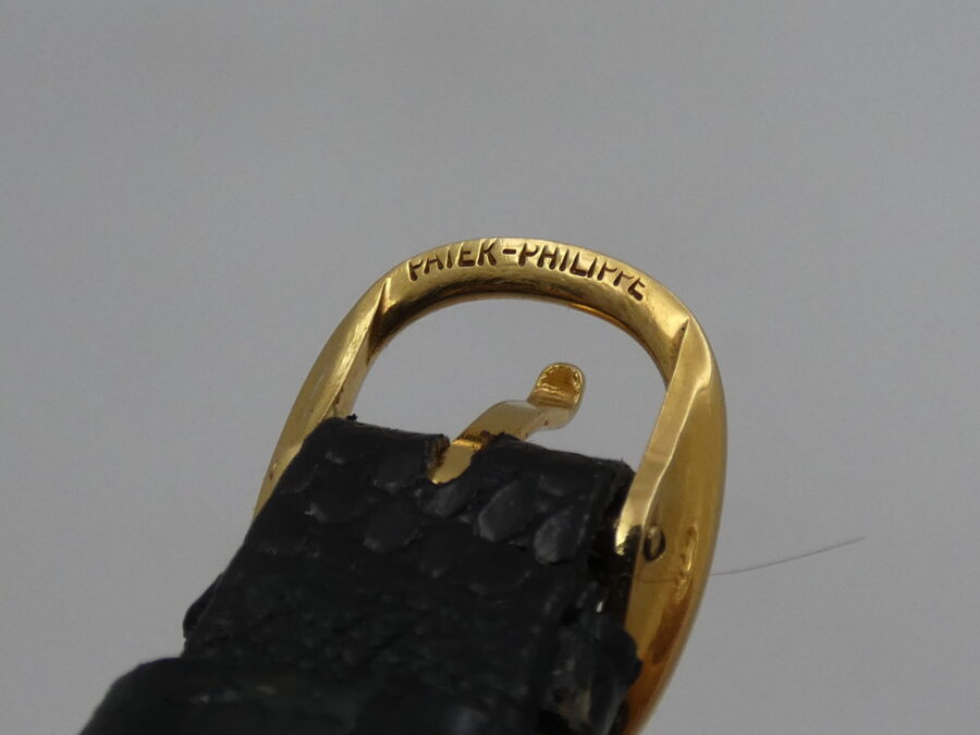 Patek Philippe Ellipse 3546 Oro Massiccio 18 Kt BOX & PAPERS Just Serviced Carica Manuale - immagine 10