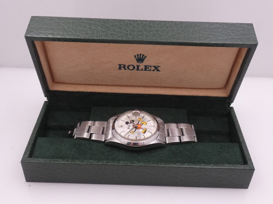 Rolex Oysterdate Precision Mickey Mouse 6694 ANNO 1972 Acciaio Carica Manuale JUST SERVICED - immagine 10
