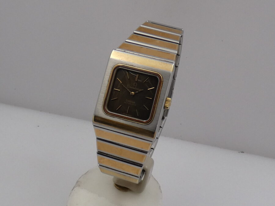 Omega Constellation Chocolate Spider Dial ANNO 1974 Automatico Braccialato - immagine 10