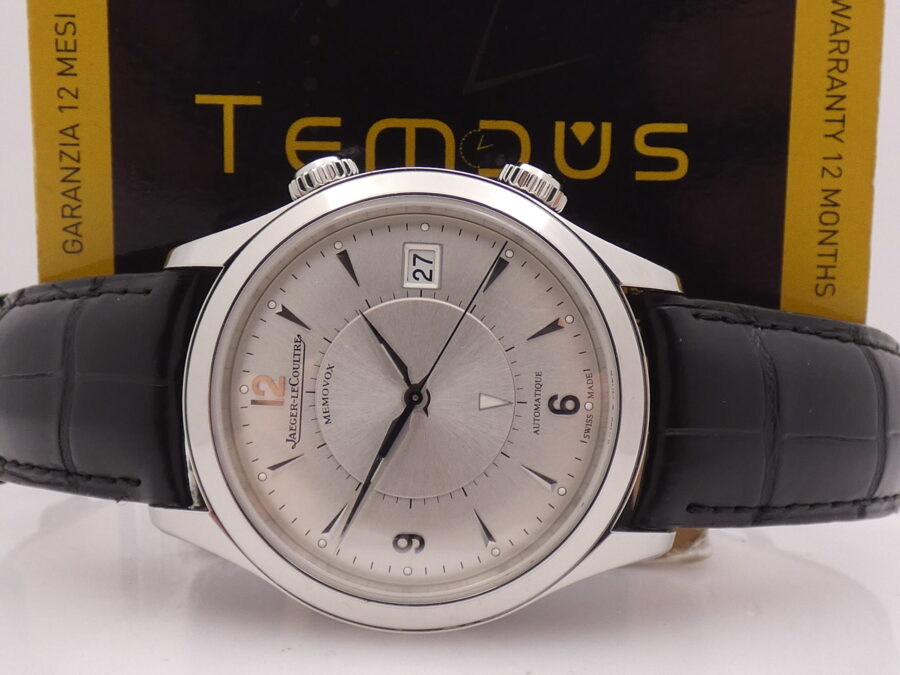 Jaeger LeCoultre Master Memovox 174.8.96 Automatico WITH BOX Acciaio ANNI '2000s - immagine 3