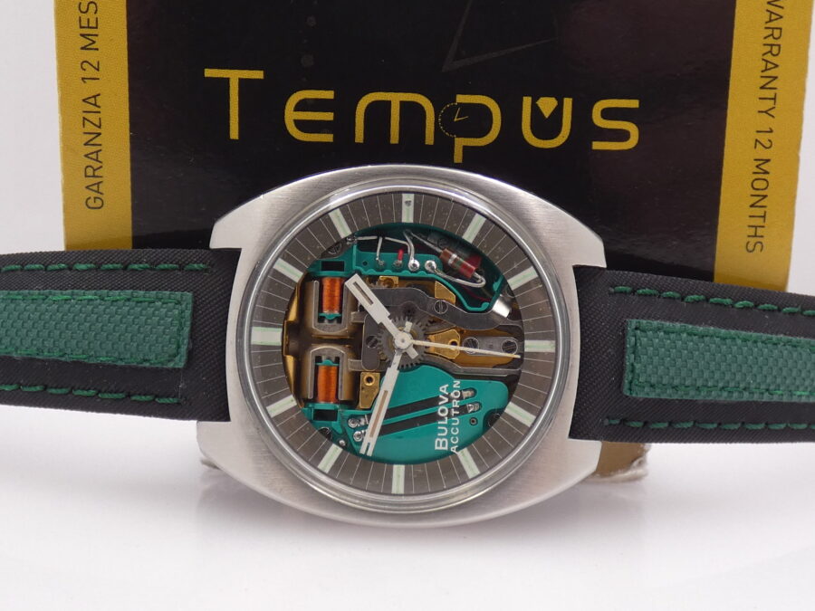 Bulova Accutron Spaceview Tonneau M9 38 mm Acciaio ANNI '70 - immagine 2
