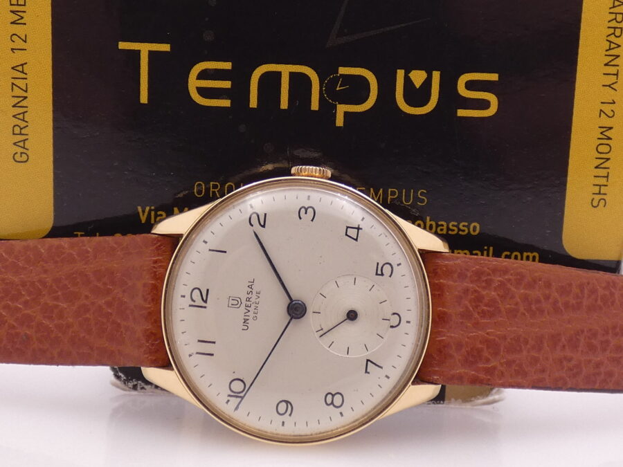 Universal Geneve Vintage 5949 Oro 18 Kt ANNO 1937 Carica Manuale - immagine 2