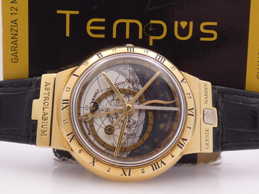 Ulysse Nardin Astrolabium Galileo Galilei 911-22 Oro Massiccio 18 Kt FULL SET Automatico Anni '90s - immagine 2
