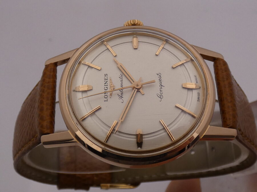 Longines Conquest 9021 Oro Rosa 18 Kt Carica Automatica ANNO 1961