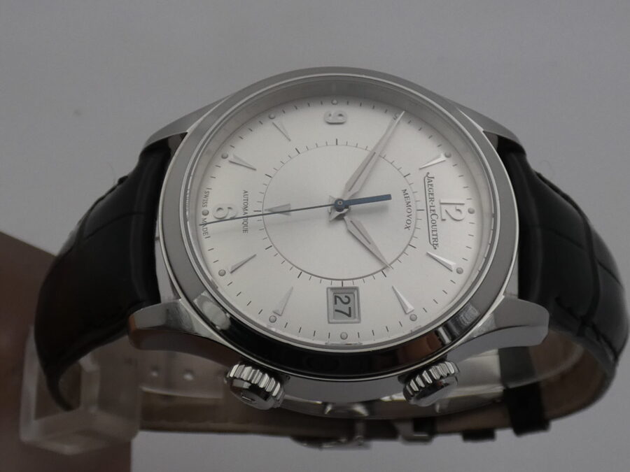 Jaeger LeCoultre Master Memovox 174.8.96 Automatico WITH BOX Acciaio ANNI '2000s