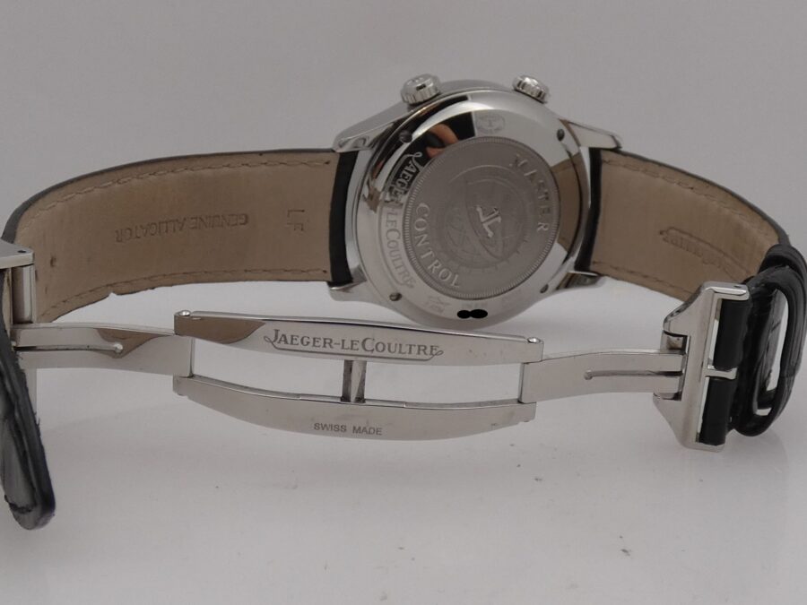 Jaeger LeCoultre Master Memovox 174.8.96 Automatico WITH BOX Acciaio ANNI '2000s - immagine 13