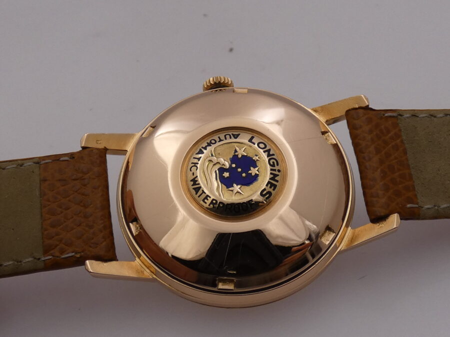 Longines Conquest 9021 Oro Rosa 18 Kt Carica Automatica ANNO 1961 - immagine 14