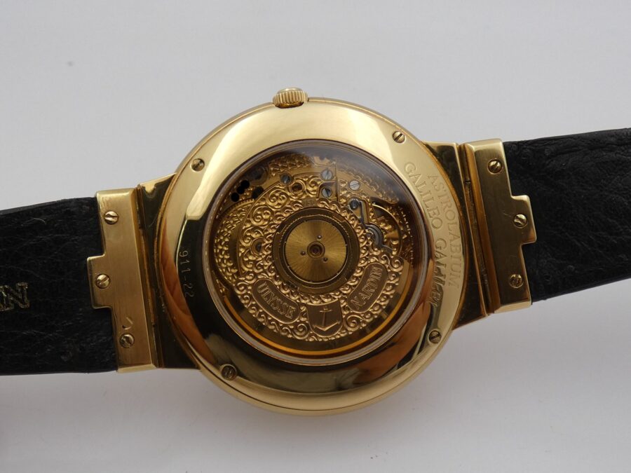 Ulysse Nardin Astrolabium Galileo Galilei 911-22 Oro Massiccio 18 Kt FULL SET Automatico Anni '90s - immagine 16
