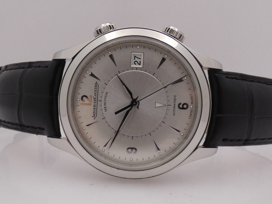 Jaeger LeCoultre Master Memovox 174.8.96 Automatico WITH BOX Acciaio ANNI '2000s - immagine 4