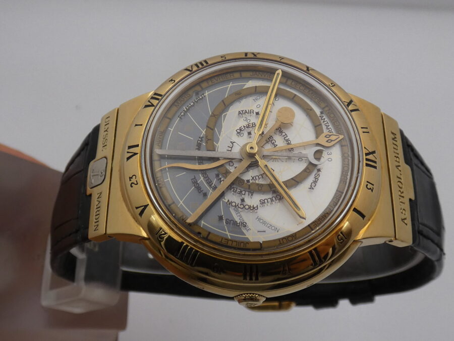 Ulysse Nardin Astrolabium Galileo Galilei 911-22 Oro Massiccio 18 Kt FULL SET Automatico Anni '90s - immagine 3