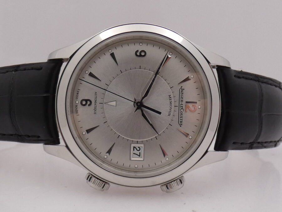 Jaeger LeCoultre Master Memovox 174.8.96 Automatico WITH BOX Acciaio ANNI '2000s - immagine 5