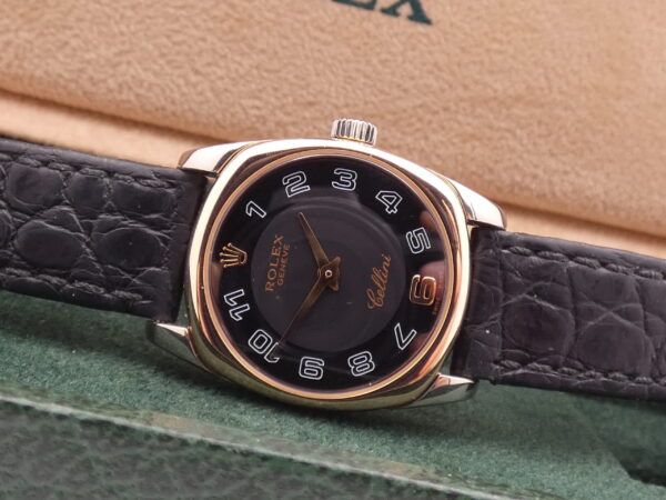 Rolex Cellini Danaos Lady 6229 Oro Biaco & Oro Rosa 18 Kt ANNO 1999