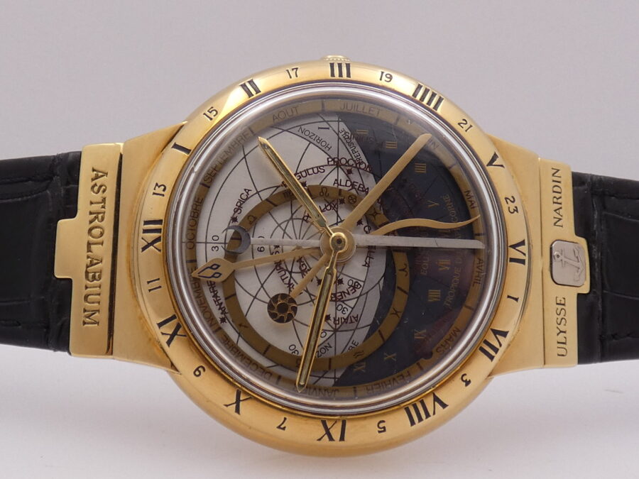 Ulysse Nardin Astrolabium Galileo Galilei 911-22 Oro Massiccio 18 Kt FULL SET Automatico Anni '90s - immagine 4