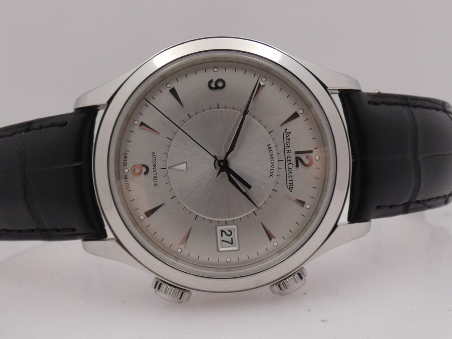 Jaeger LeCoultre Master Memovox 174.8.96 Automatico WITH BOX Acciaio ANNI '2000s - immagine 6