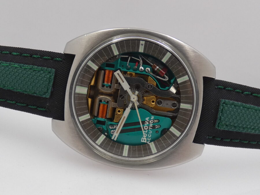 Bulova Accutron Spaceview Tonneau M9 38 mm Acciaio ANNI '70 - immagine 5