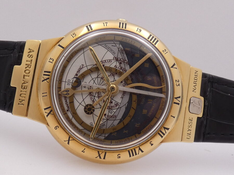 Ulysse Nardin Astrolabium Galileo Galilei 911-22 Oro Massiccio 18 Kt FULL SET Automatico Anni '90s - immagine 5