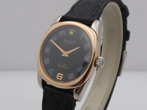 Rolex Cellini Danaos Lady 6229 Oro Biaco & Oro Rosa 18 Kt ANNO 1999