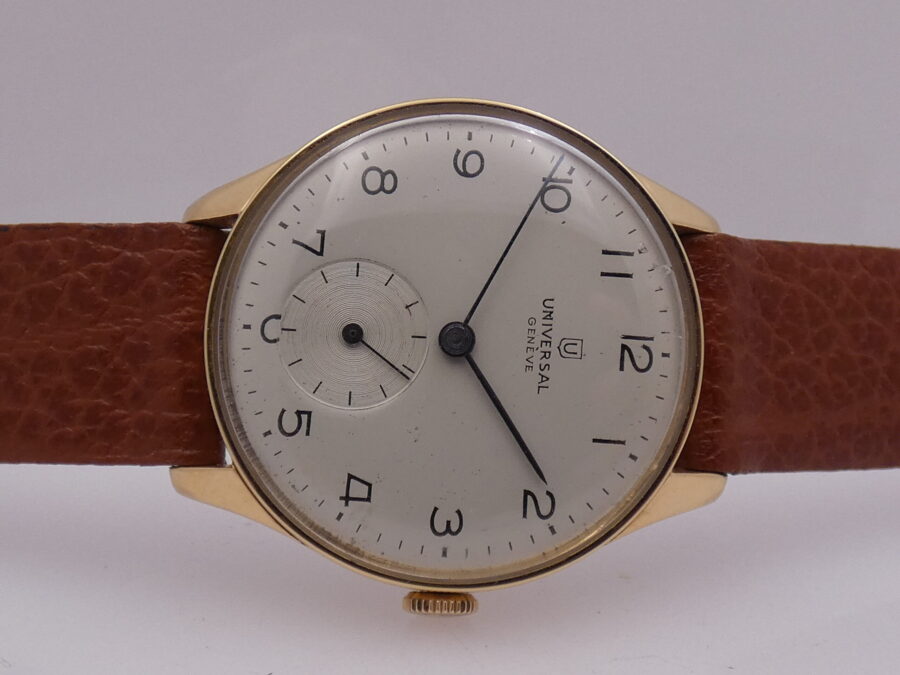 Universal Geneve Vintage 5949 Oro 18 Kt ANNO 1937 Carica Manuale - immagine 7