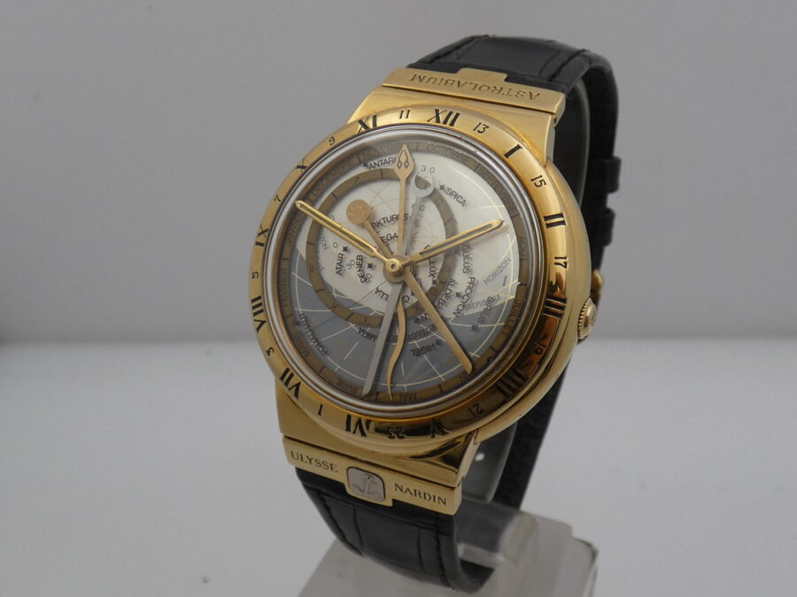 Ulysse Nardin Astrolabium Galileo Galilei 911-22 Oro Massiccio 18 Kt FULL SET Automatico Anni '90s - immagine 8