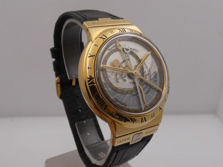 Ulysse Nardin Astrolabium Galileo Galilei 911-22 Oro Massiccio 18 Kt FULL SET Automatico Anni '90s - immagine 9