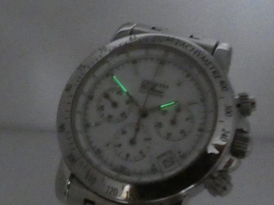 Cronografo Zenith El Primero Rainbow 15/02-0460-400 Acciaio WITH BOX Automatico ANNI '90 - immagine 4