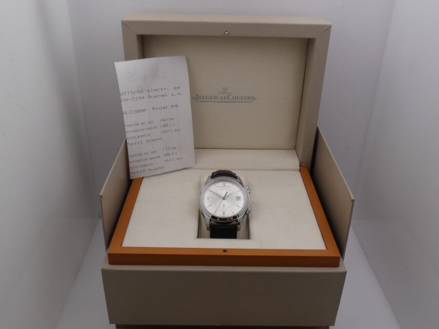 Jaeger LeCoultre Master Memovox 174.8.96 Automatico WITH BOX Acciaio ANNI '2000s - immagine 11
