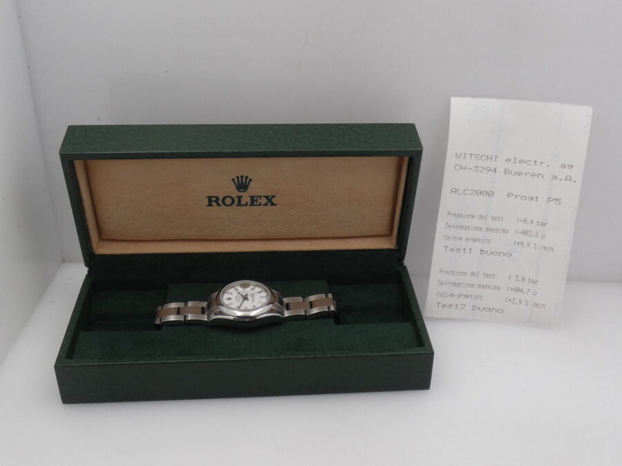 Rolex Datejust Lady 179160 RRR TOP CONDITION Anno 2010 Automatico Acciaio - immagine 11