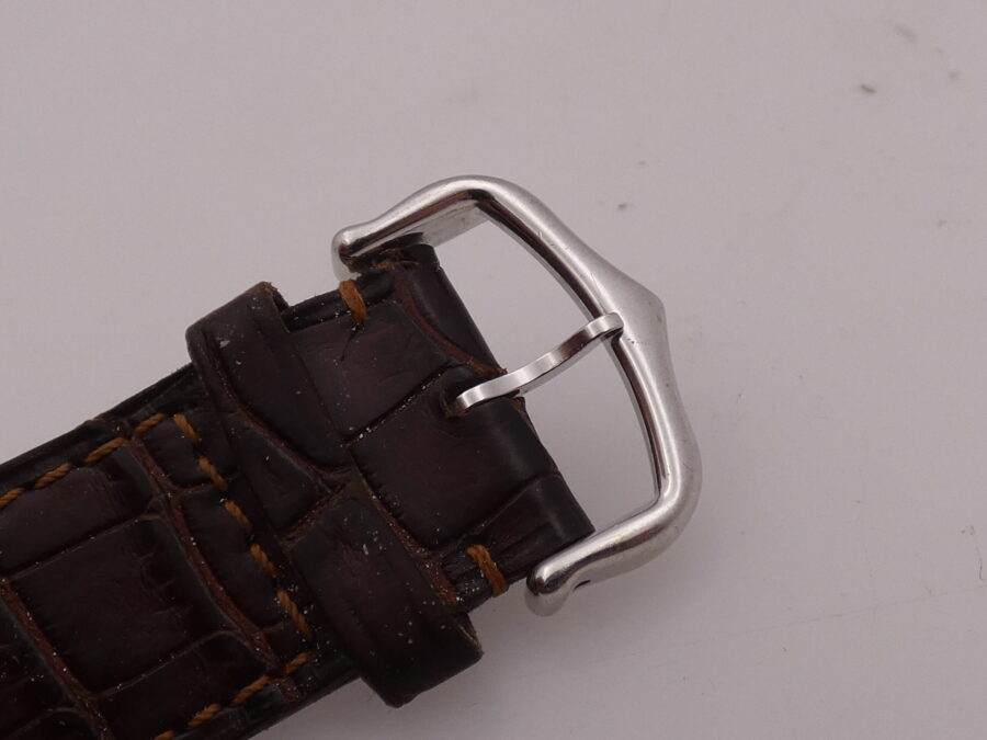 Cronografo Cartier Tank Americaine 2312 Oro Bianco 18 Kt ANNI '2000s - immagine 12