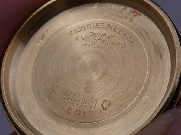Rolex Datejust 1601 ANNO 1964 Oro Massiccio 18 Kt Leaf Hands Carica Automatica