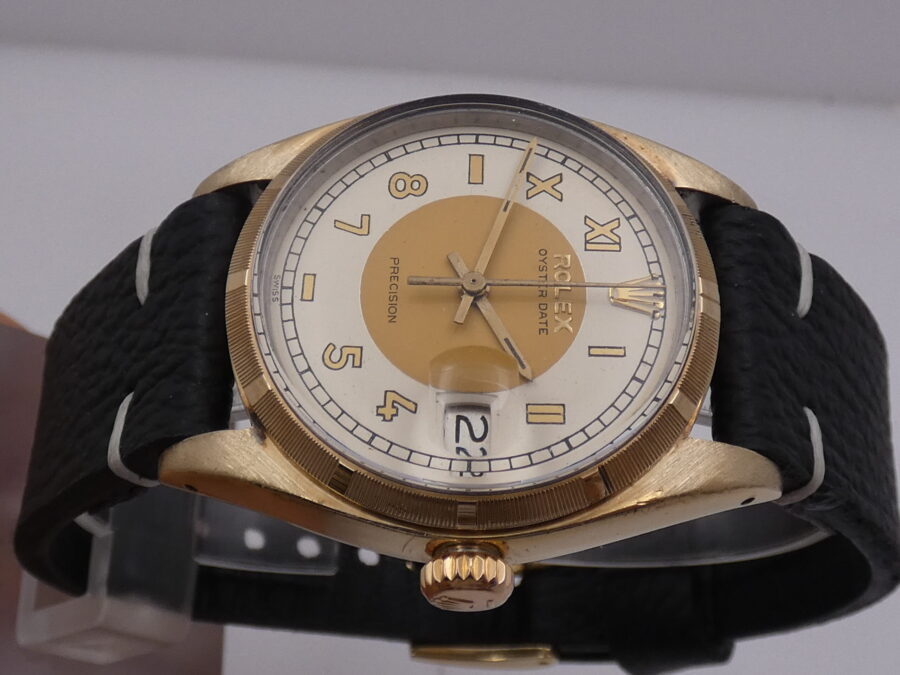 Rolex Oyster Date Precision 6694 ANNO 1962 Acciaio & Oro 18 Kt Carica Manuale - immagine 3