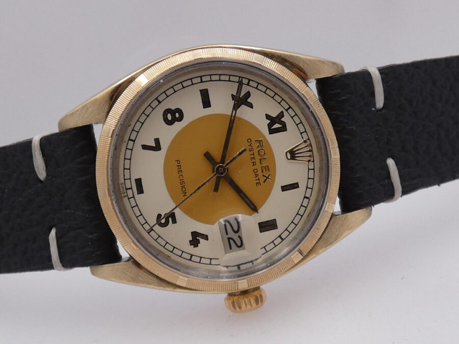 Rolex Oyster Date Precision 6694 ANNO 1962 Acciaio & Oro 18 Kt Carica Manuale - immagine 7