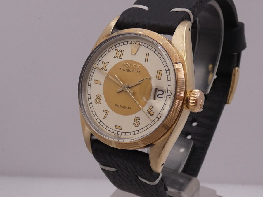 Rolex Oyster Date Precision 6694 ANNO 1962 Acciaio & Oro 18 Kt Carica Manuale - immagine 9