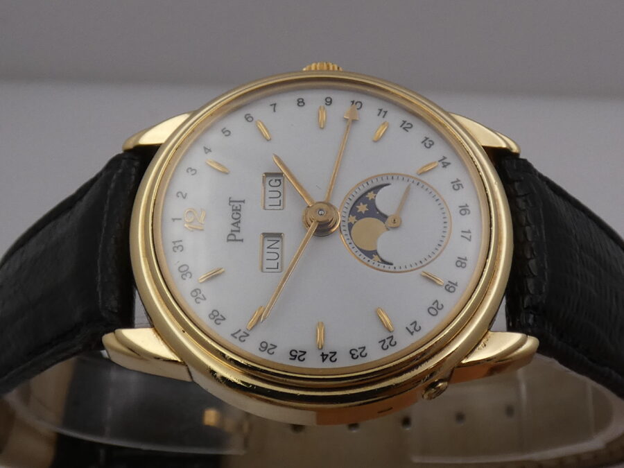 Piaget Triple Calendar Moonphases 15908 Oro 18 Kt Limited Edition ANNI '90 Carica Manuale