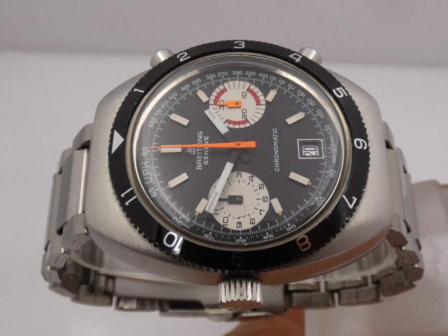 Cronografo Breitling Chrono-Matic Vintage 2112 Buren 11 Acciaio ANNI '70 Automatico