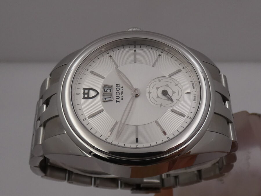 Tudor Glamour Double Date 57000 Automatico Acciaio Braccialato ANNI '2000s