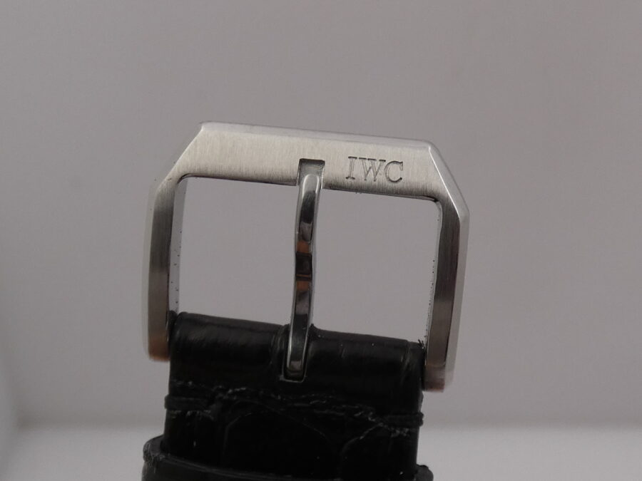 Cronografo IWC Portoghese 3714 BOX & PAPERS Serviced in IWC ANNO 2000 Acciaio - immagine 13