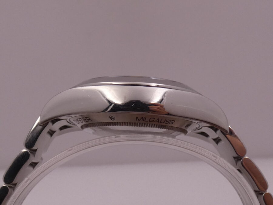 Rolex Milgauss 116400 RRR ANNO 2008 Automatico Acciaio Orologio - immagine 13