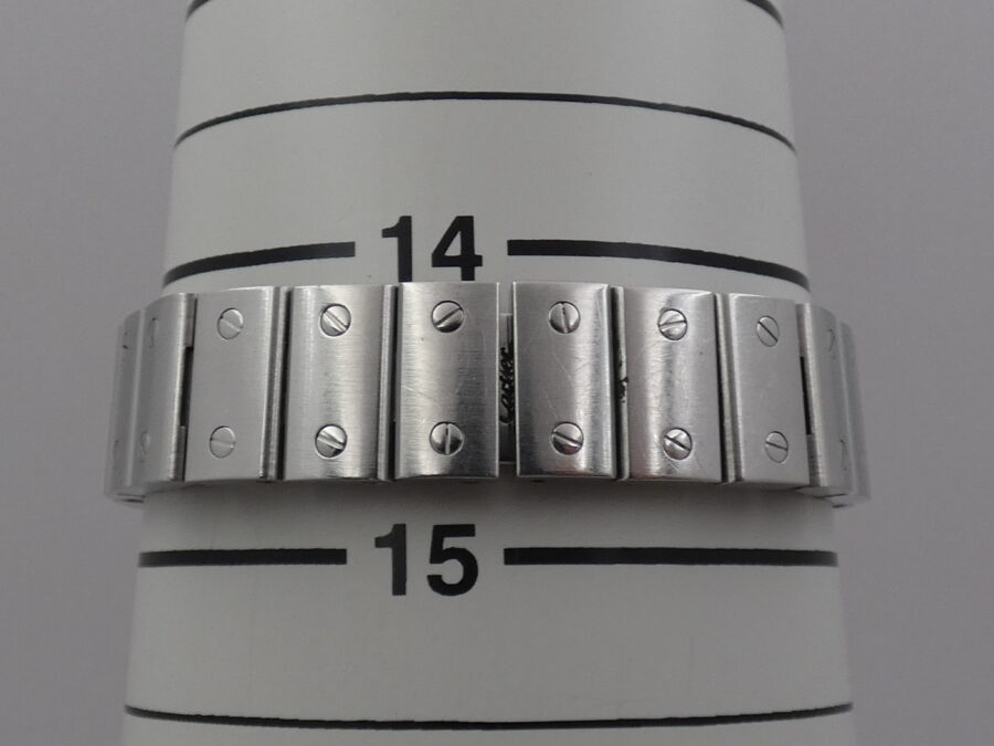 Cartier Santos Galbee 1565 Lady Acciaio With Bracelet YEARS '2000s - immagine 13