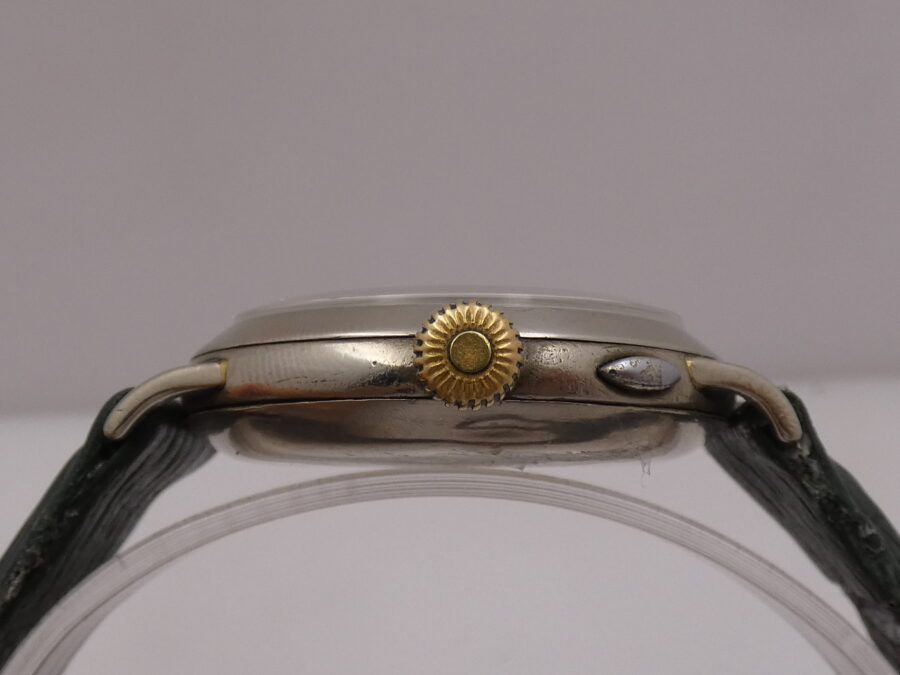 Cronografo Anonimo Monopulsante Oversize 39mm ANNI '40 Carica Manuale Ruota a Colonne - immagine 13