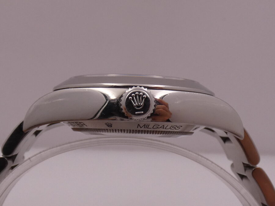 Rolex Milgauss 116400 RRR ANNO 2008 Automatico Acciaio Orologio - immagine 14