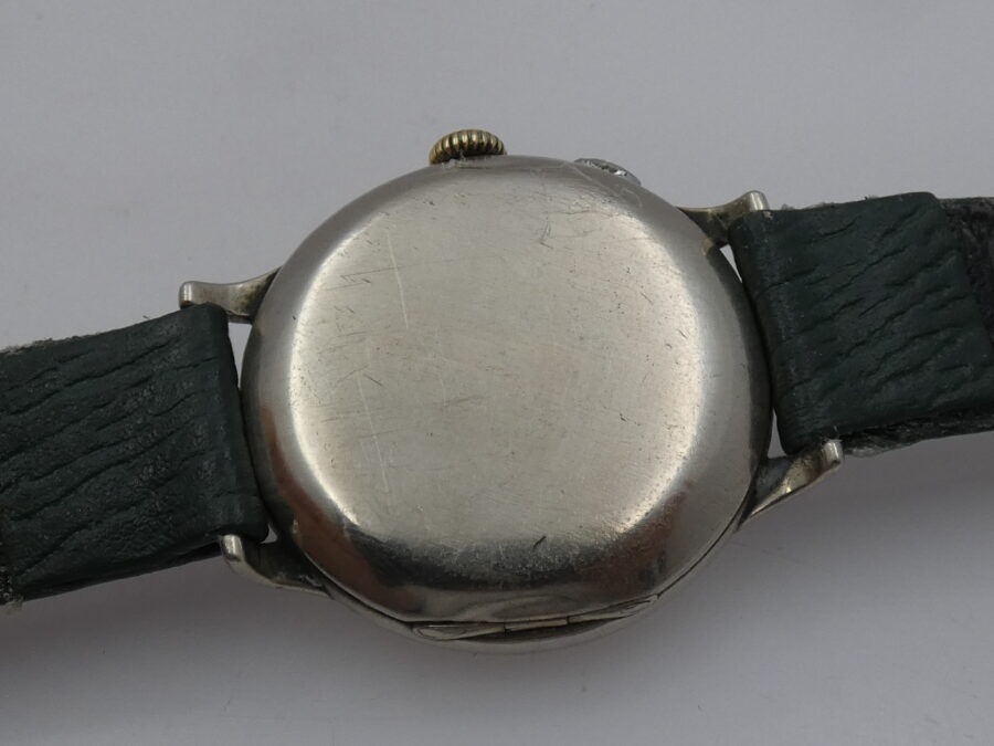 Cronografo Anonimo Monopulsante Oversize 39mm ANNI '40 Carica Manuale Ruota a Colonne - immagine 14