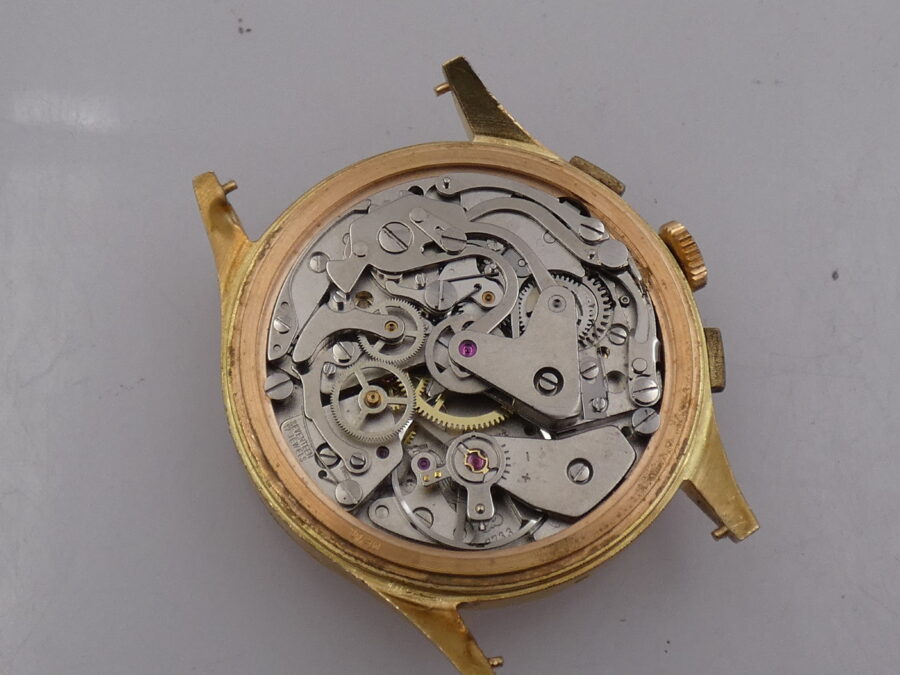 Anthony Chronographe Suisse Oro 18 Kt Oversize 37,5 mm Carica Manuale ANNI '60s - immagine 15