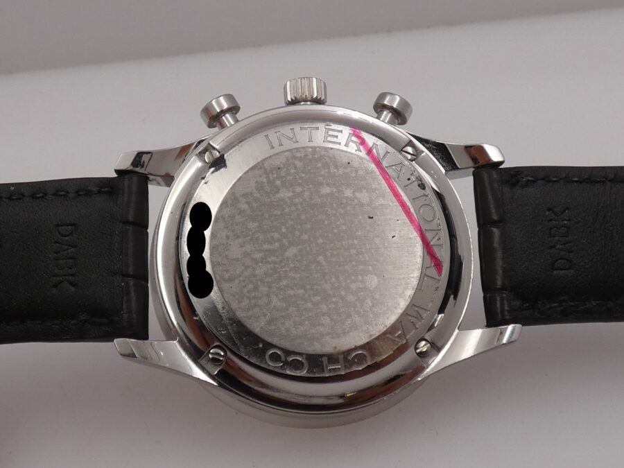 Cronografo IWC Portoghese 3714 BOX & PAPERS Serviced in IWC ANNO 2000 Acciaio - immagine 16