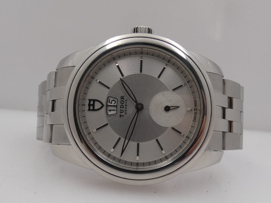 Tudor Glamour Double Date 57000 Automatico Acciaio Braccialato ANNI '2000s - immagine 4