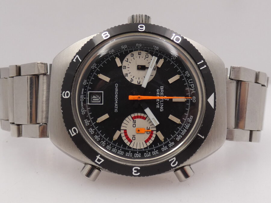 Cronografo Breitling Chrono-Matic Vintage 2112 Buren 11 Acciaio ANNI '70 Automatico - immagine 6