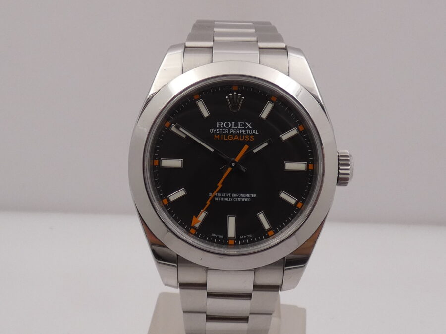 Rolex Milgauss 116400 RRR ANNO 2008 Automatico Acciaio Orologio - immagine 7