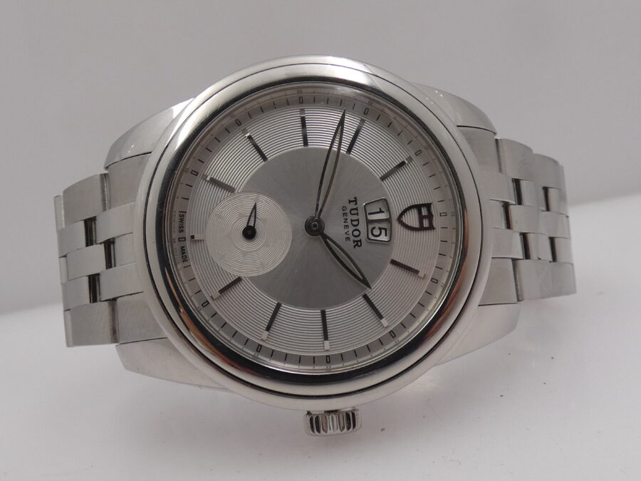 Tudor Glamour Double Date 57000 Automatico Acciaio Braccialato ANNI '2000s - immagine 7